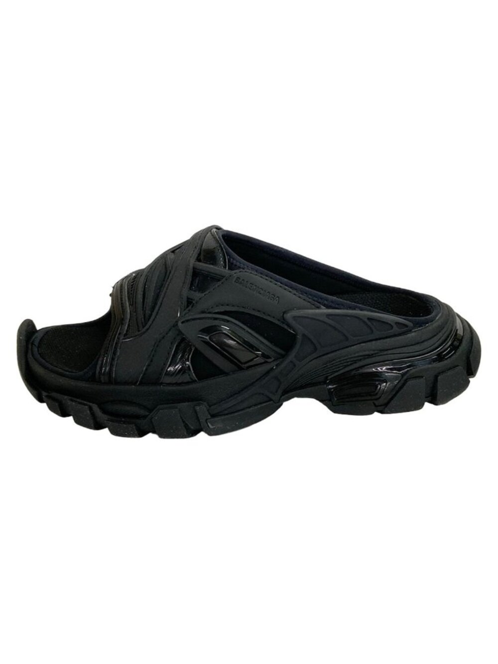 Balenciaga Sandals Trackslide Black
